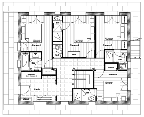 Chalet Zenith 2 Chamonix Floor Plan 2